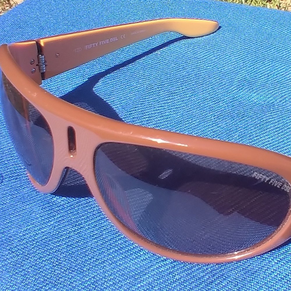 Fifty Five DSL  by Diesel Jet Leg S XM5 Brown/Orange Sunglasses
